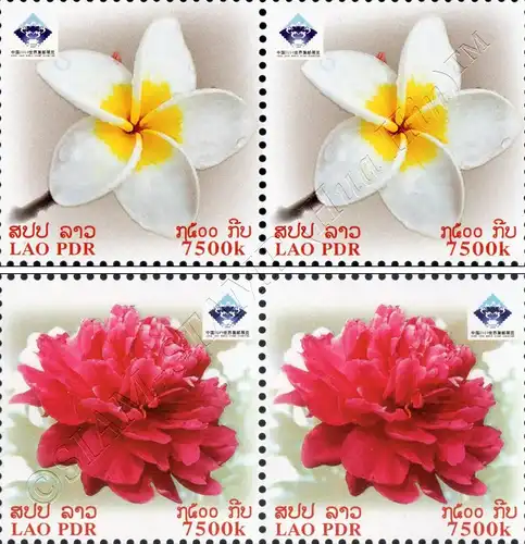 CHINA 2009 Int. Stamp Exhibition, Luoyang -PAIR- (MNH)