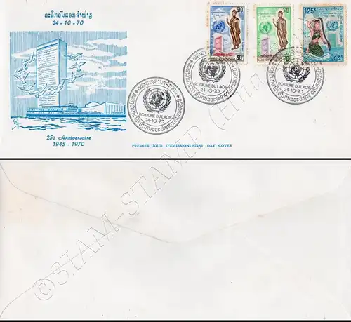 25 years United Nations (UN) -FDC(I)-I-