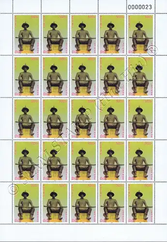 Monuments of the kings of Vientiane -SHEET BO(II)- (MNH)