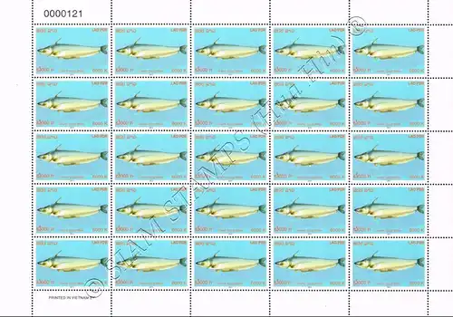 Catfish of the Mekong -SHEET (I)- (MNH)