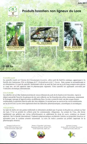 International Year of Forests 2011 (232B-233B) (MNH)