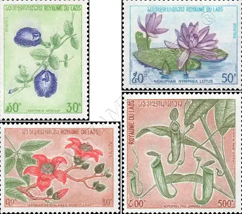 Wild growing flowers -PERFORATED- (MNH)