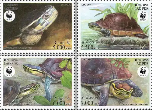 Worldwide conservation: Amboina horseshoe turtle (MNH)