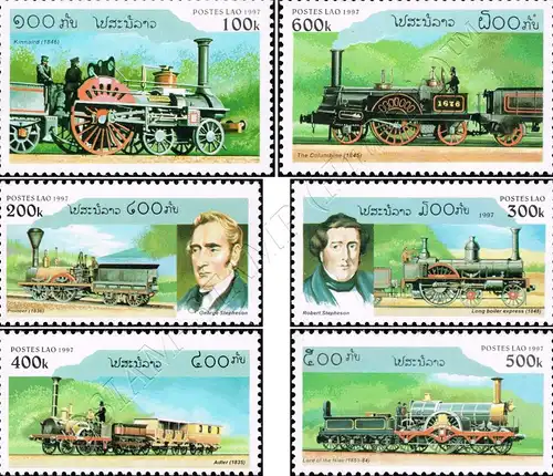 Steam Locomotives (MNH)