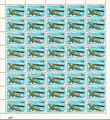 ITALIA 85, Rome (I): Aircraft -SHEET (II)- (MNH)