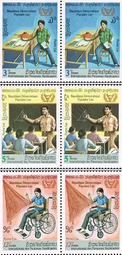 International Year of Disabled -PAIR- (MNH)