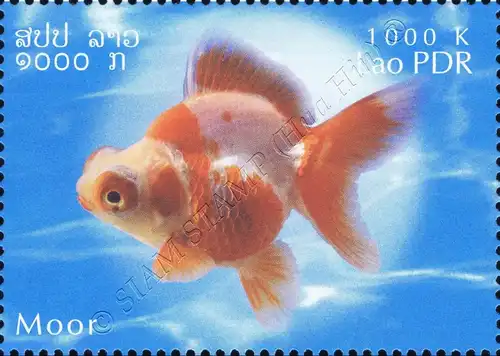 Goldfish Breeds -PERFORATE- (MNH)