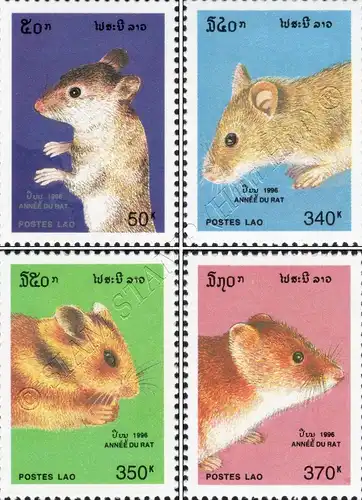 Chinese New Year 1996: Year of the Rat (MNH)