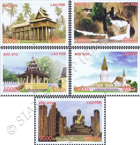 Ancient Historical Laos (II) - Historical Places (MNH)