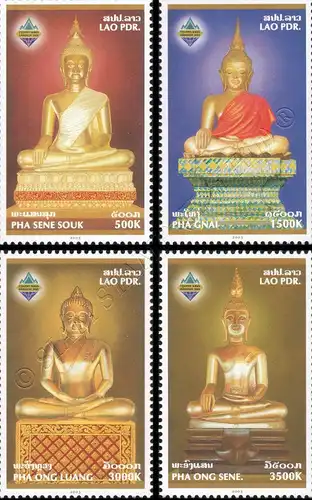 Bangkok 2003: Buddha-Statues in Luangprabang (MNH)