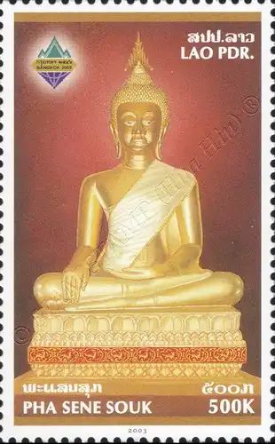 Bangkok 2003: Buddha-Statues in Luangprabang (MNH)