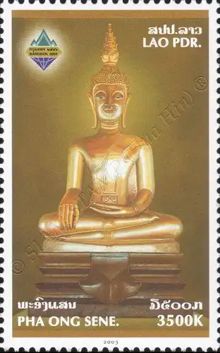 Bangkok 2003: Buddha-Statues in Luangprabang (MNH)