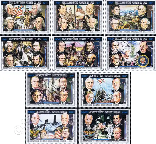 200 Years of Independence of the United States of America (MNH)