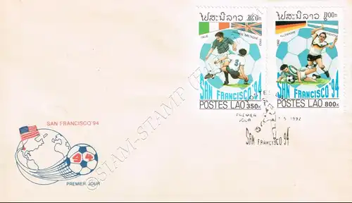 1994 FIFA World Cup, USA (II) -FDC(I)-I-