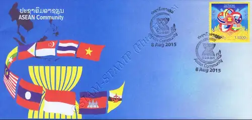 ASEAN 2015: Eine Vision, eine Identität, eine Gemeinschaft -LAOS- -FDC(I)-I-