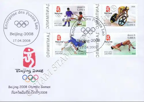 Olympische Sommerspiele, Peking -FDC(II)-I-