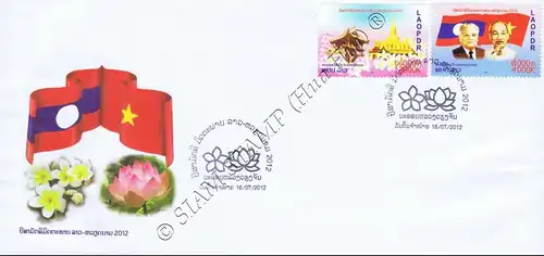 Freundschaft mit Vietnam -FDC(I)-I-