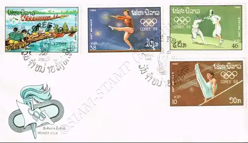 Olympische Sommerspiele, Seoul -FDC(I)-I-