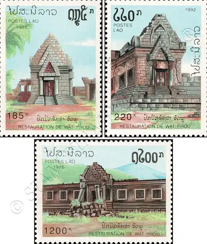 Restaurierung von Wat Phou (**)