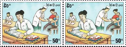 20 Jahre Demokratische Volksrepublik Laos -PAAR- (**)