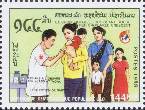 125 Jahre Internationales Rotes Kreuz (**)