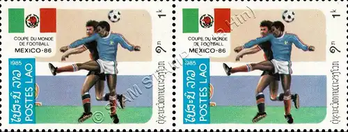 Fußball-Weltmeisterschaft 1986, Mexiko -PAAR- (**)