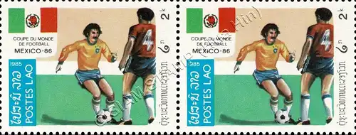 Fußball-Weltmeisterschaft 1986, Mexiko -PAAR- (**)