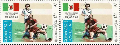 Fußball-Weltmeisterschaft 1986, Mexiko -PAAR- (**)