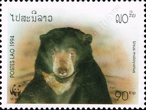 Weltweiter Naturschutz: Malaienbär (**)