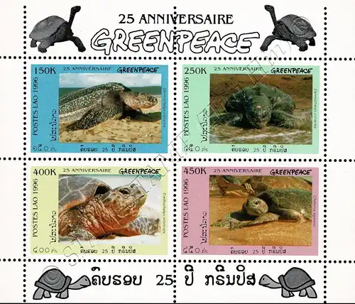 25 Jahre Greenpeace: Meeresschildkröten KB(III) (**)
