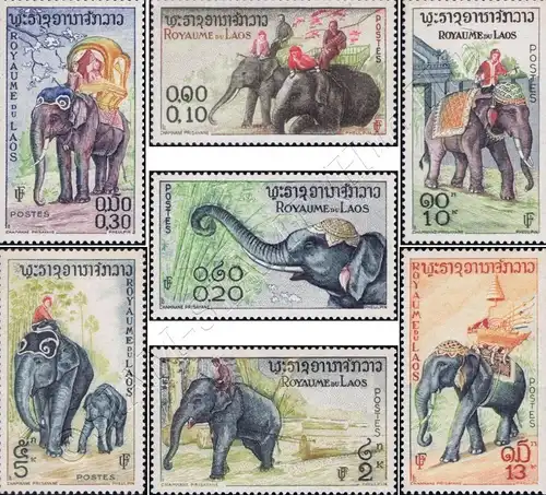 Freimarken: Elefanten (**)