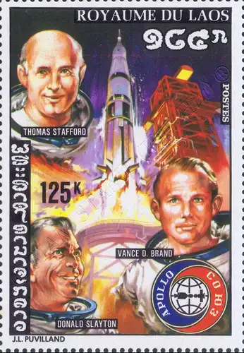 Amerikanisch-sowjetisches Raumfahrtunternehmen Apollo-Sojus (**)