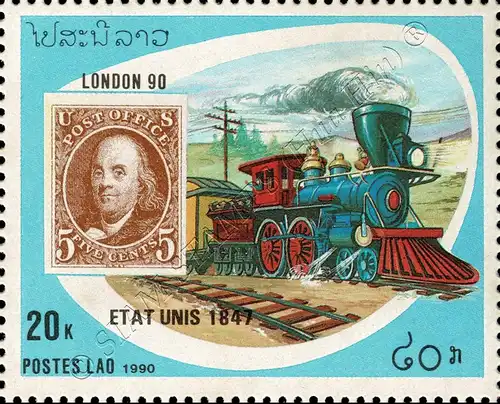 STAMP WORLD LONDON 90: Briefmarken und Postbeförderung (**)