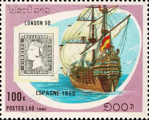 STAMP WORLD LONDON 90: Briefmarken und Postbeförderung (**)