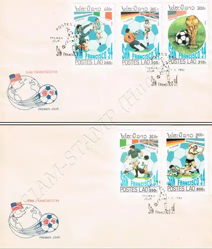 Fußball-Weltmeisterschaft 1994, USA (II) -FDC(I)-I-