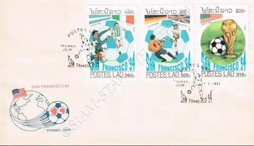 Fußball-Weltmeisterschaft 1994, USA (II) -FDC(I)-I-