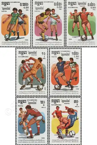 Football World Cup, Mexico (1986) (II) (MNH)