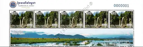 Natural Paradises and sights -SHEET STRIPE- (MNH)