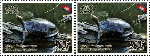 Reptile of Cambodia (IV) -PAIR- (MNH)