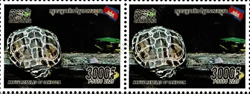 Reptile of Cambodia (IV) -PAIR- (MNH)