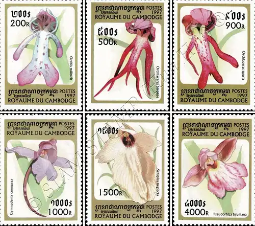 Orchids (III) (MNH)