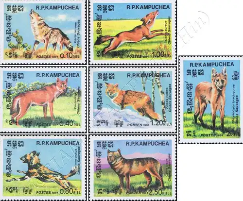 Dogs from all over the world (MNH)