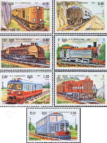 Locomotives (I) (MNH)