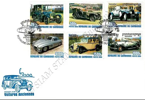 Historic Automobile -FDC(I)-I-