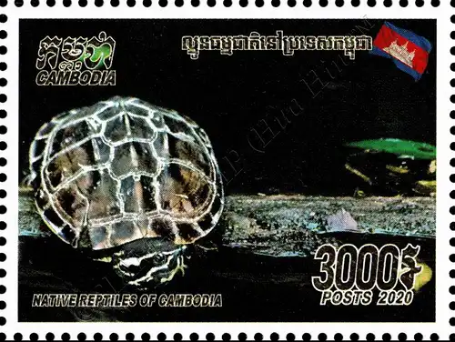 Reptile of Cambodia (IV) (MNH)