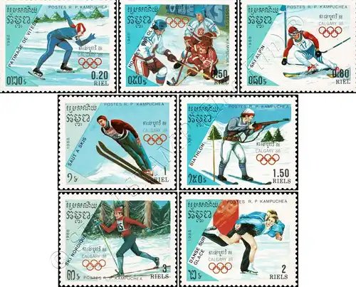 Winter Olympics, Calgary (II) (MNH)