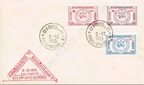 Red Cross Fund 1959 -FDC(I)-I-