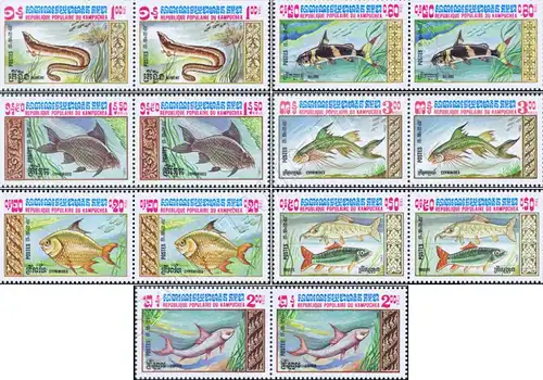 Fishes (II) -PAIR- (MNH)