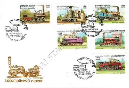 Steam Locomotives -FDC(I)-I-