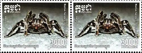 Native Spiders -PAIR- (MNH)